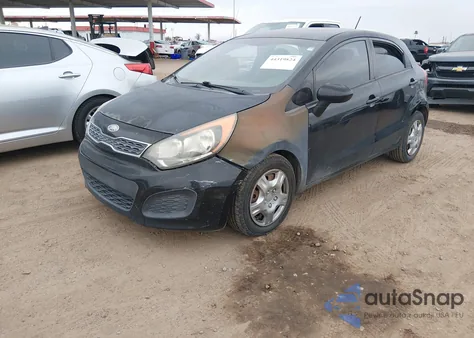 2012 Kia Rio5 Ex z USA, uszkodzony, nr VIN KNADN5A3XC6009974